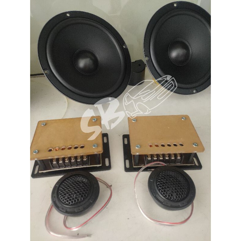 Speaker Cubig Swissline SC6000 middle crossover tweeter 6 inch mobil