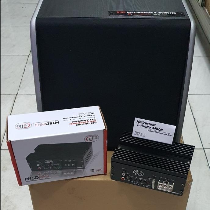 SUBWOOFER AKTIF GARDINER BY CELLO M15MKII .