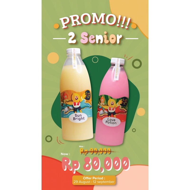 

2 Senior Size
