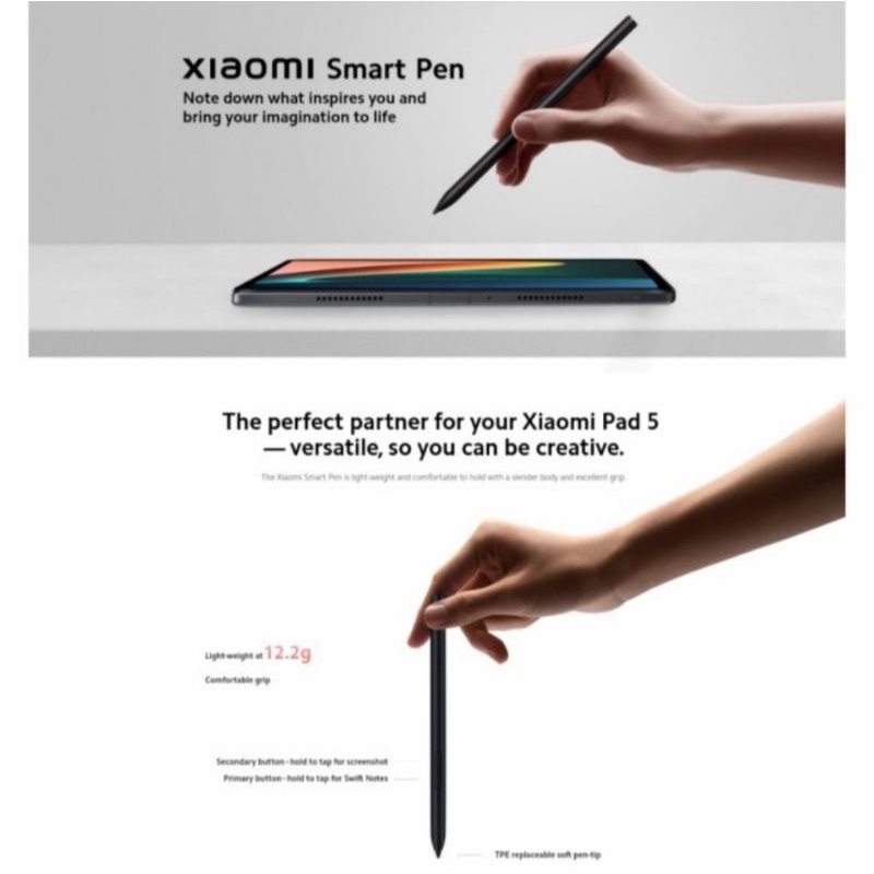 XIAOMI Smart Pen Stylus / Smart Keyboard for mi pad 5