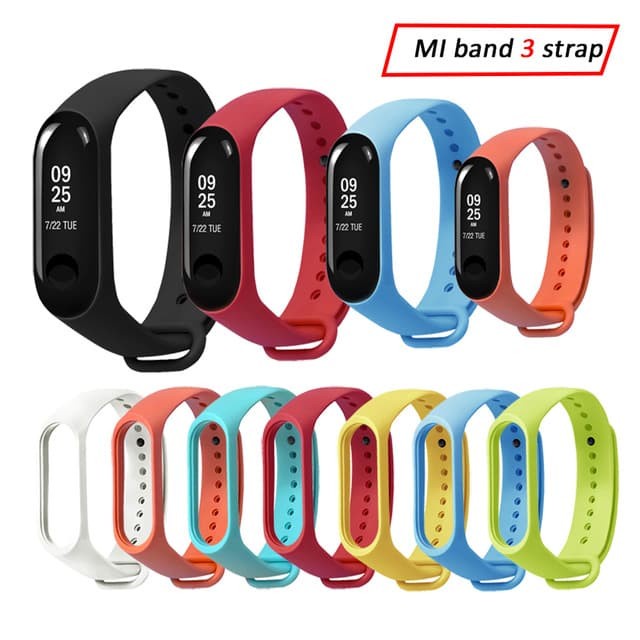 Strap Mi Band 4 Silicone ( Strap Penganti Mi Band 4 )