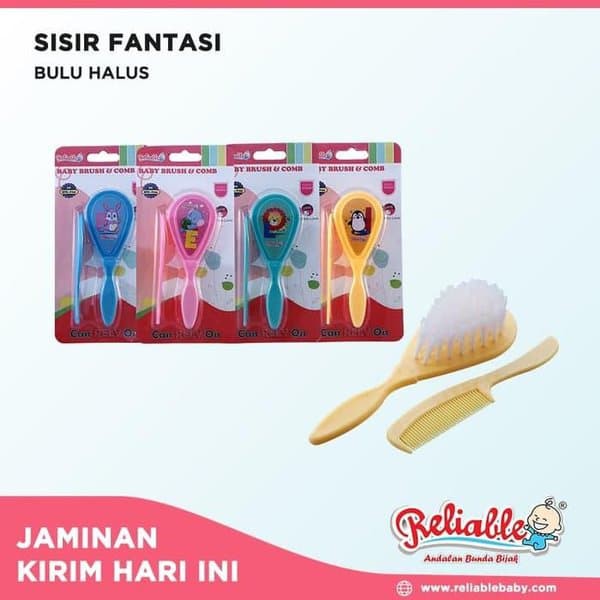 Reliable Sisir Fantasi Bulu halus baby RAC-8808