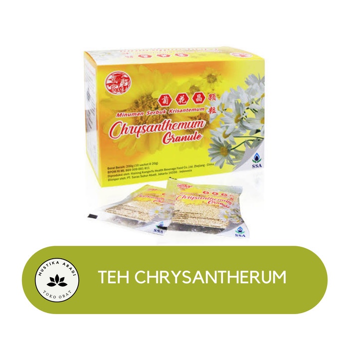 

Teh Bunga Krisan Liang Teh Chrysanthemum Granule Meredakan Panas dalam