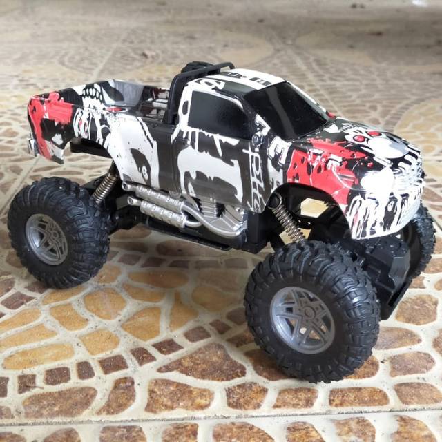 RC Rock Clawler Jeep Offroad Batre Cas - Mainan Mobil Remote Control