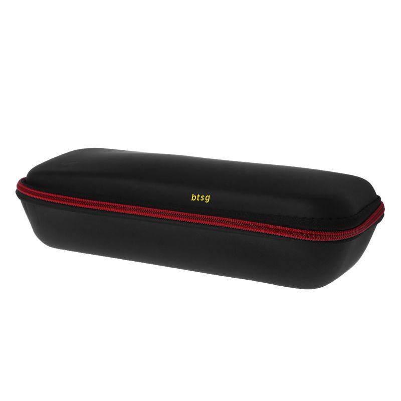 btsg Microphone Storage Box Protective Bag Carrying Case Pouch Shockproof Travel Portable for ws858