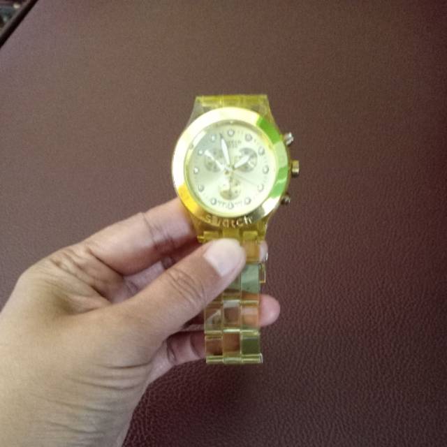 Jam tangan wanita swatch preloved