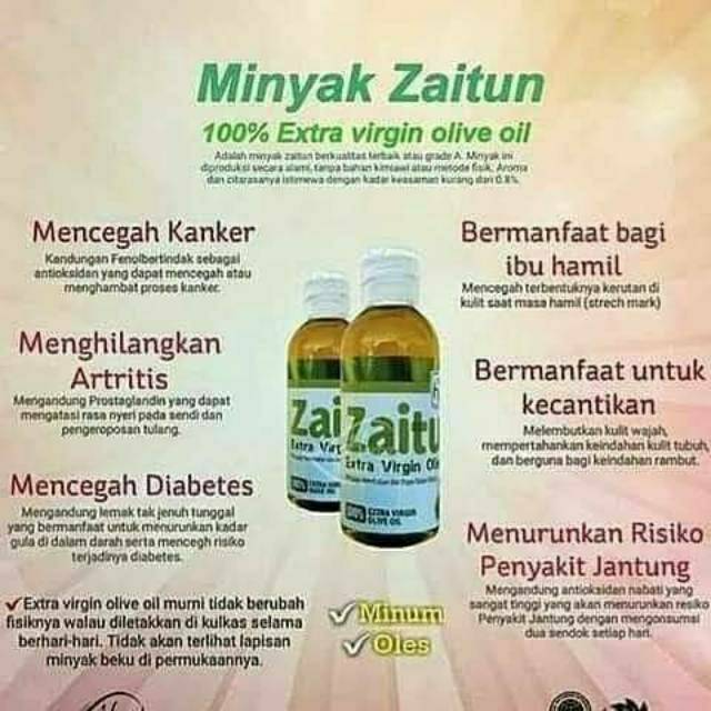 Hni Hpai Minyak Zaitun Virgin Olive Oil Indonesia