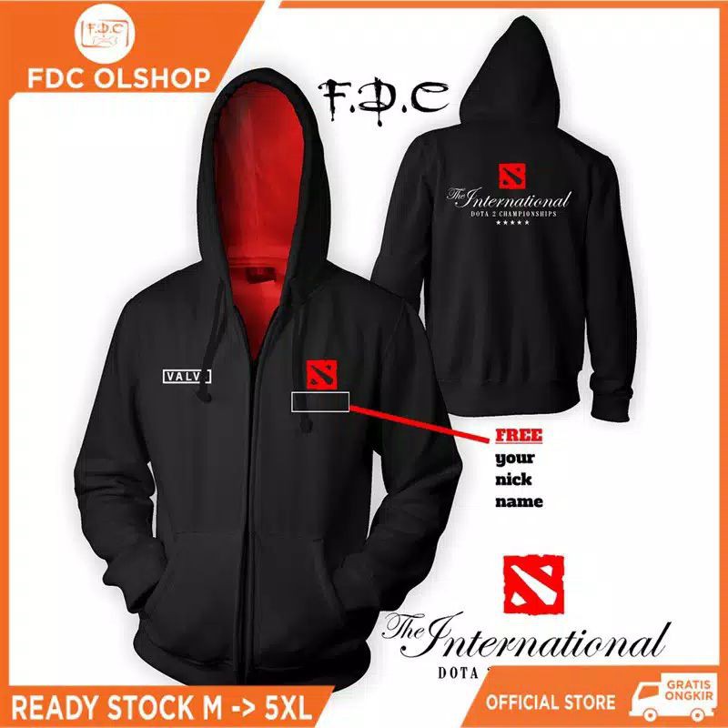jaket anak dota 2