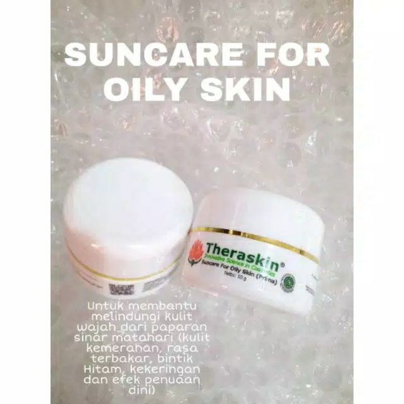 Theraskin suncare for oily prima