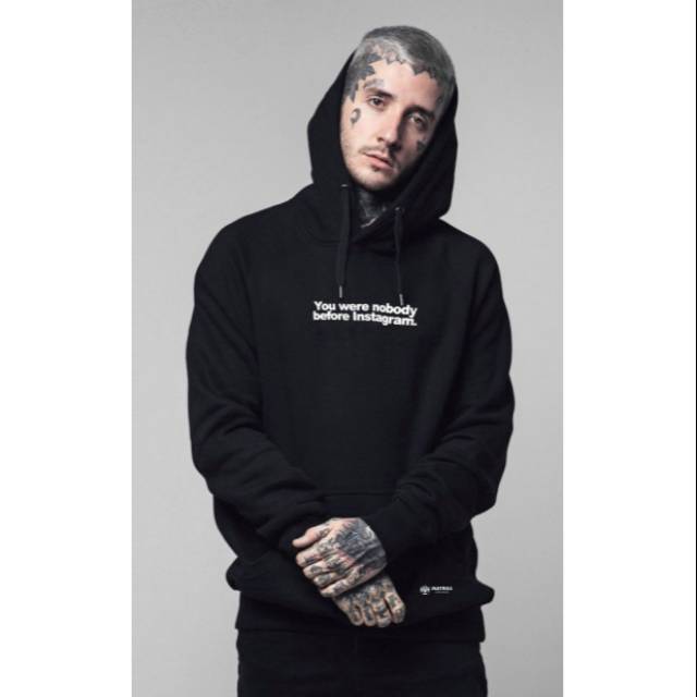 Sweater you were nobody before original matrass premium black jacket pria