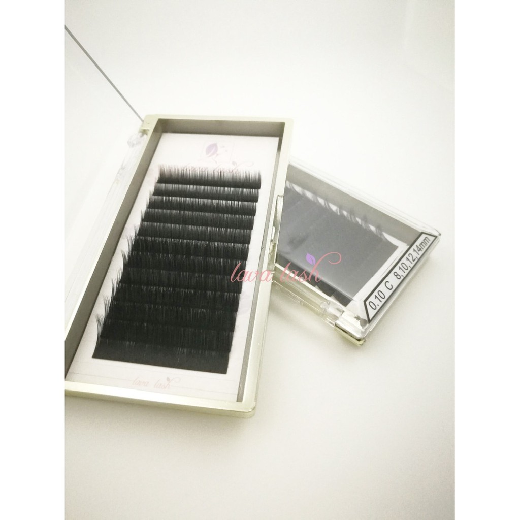 Extension Eyelashes 6-9D Russian Volume Handmade Natural Long