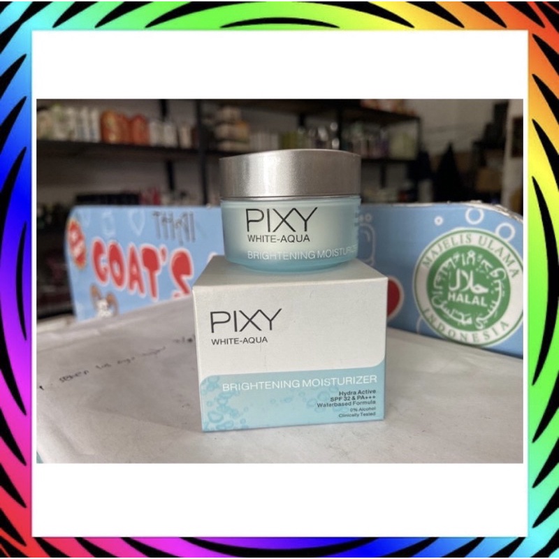 [ip.x] pixy white aqua brightening moisturizer -- cream siang pixy