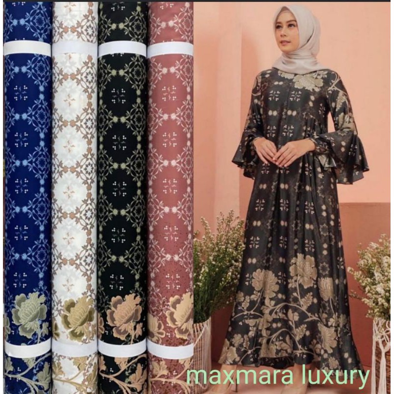 Kain Maxmara Motif Bunga Bawah Eleanor harga per 0.5meter