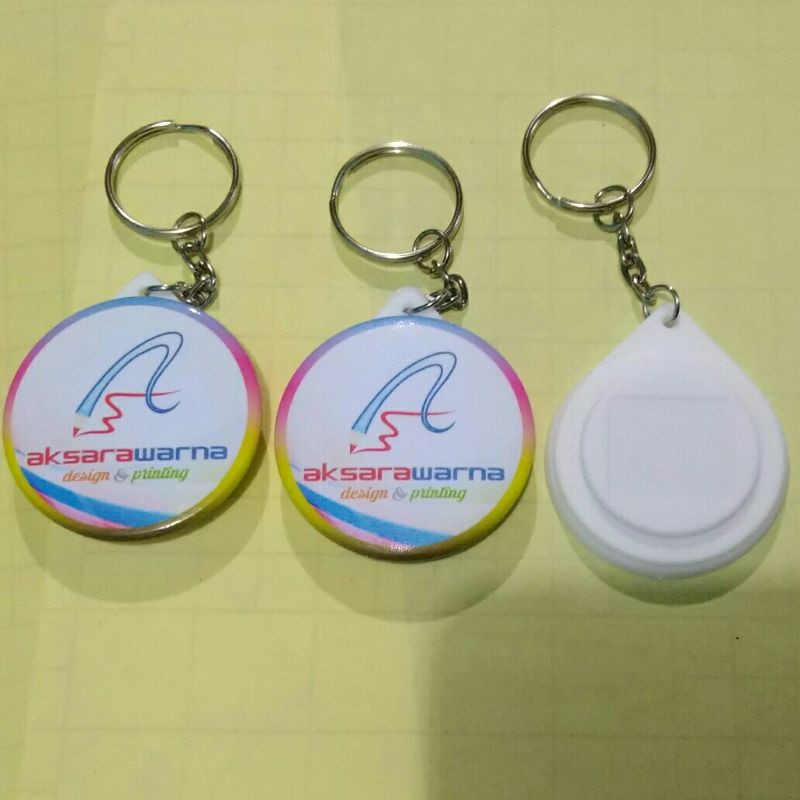 Gantungan Kunci Pin Custom Satuan