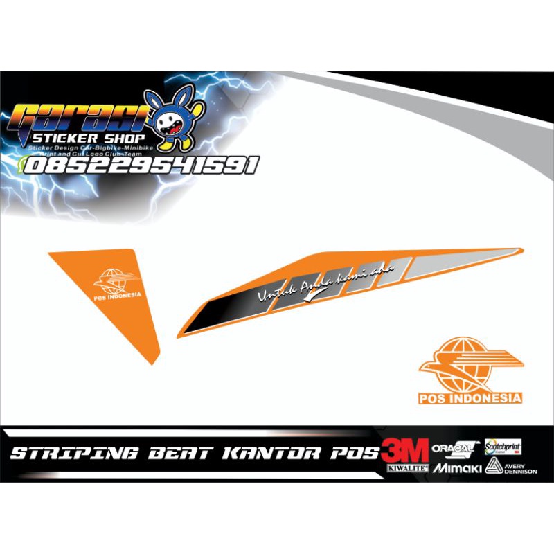 striping beat kantor pos