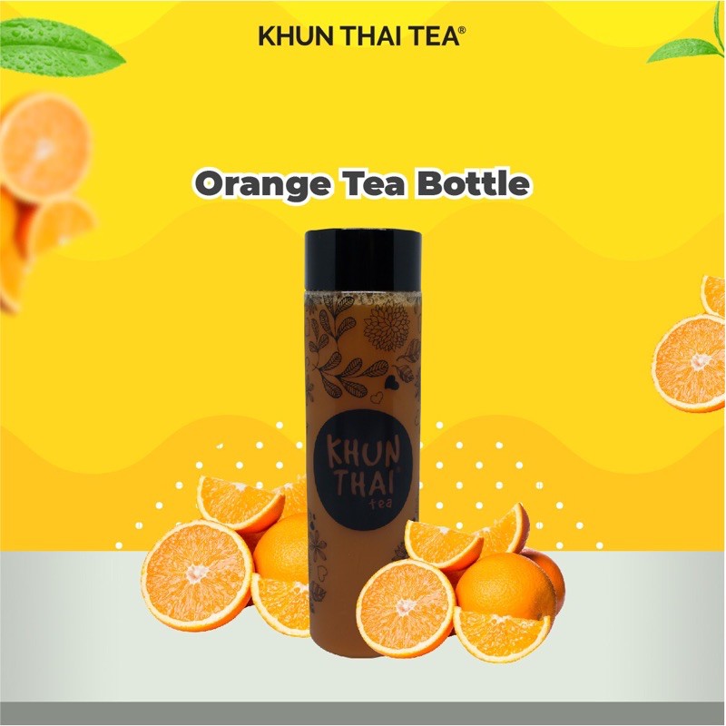 

Orange Tea Bottle KHUN THAI TEA