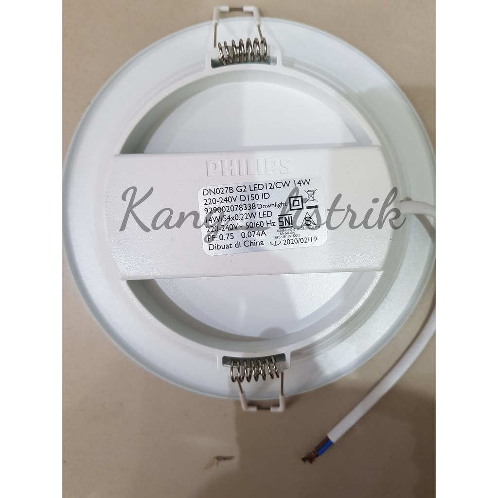 PHILIPS LED Downlight DN027B G2 15W 1200lm 220-240V D150 bulat