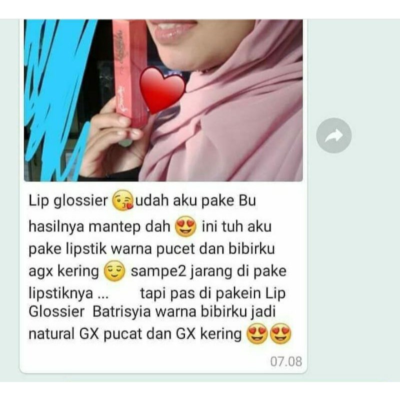 LIP GLOSSIER BATRISYIA