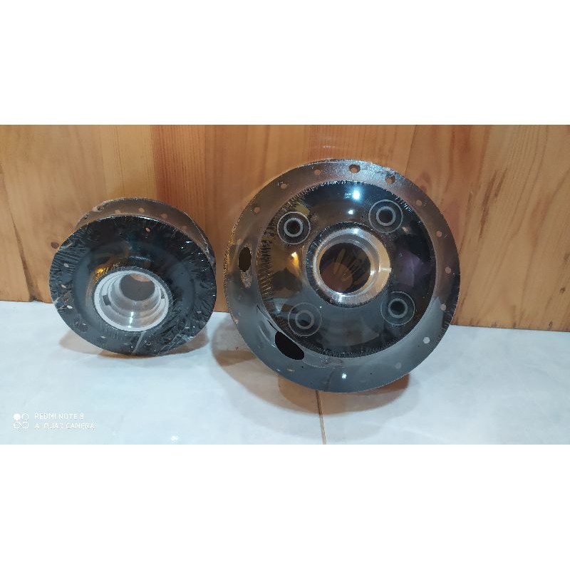 tromol depan belakang imitasi Honda Tiger Revo cakram depan belakang