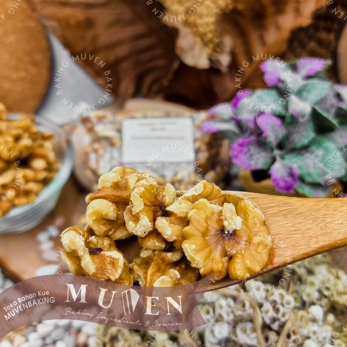 

10cscss Kacang Walnut Mentah 250 Gr / Raw Premium Walnut Dscscv