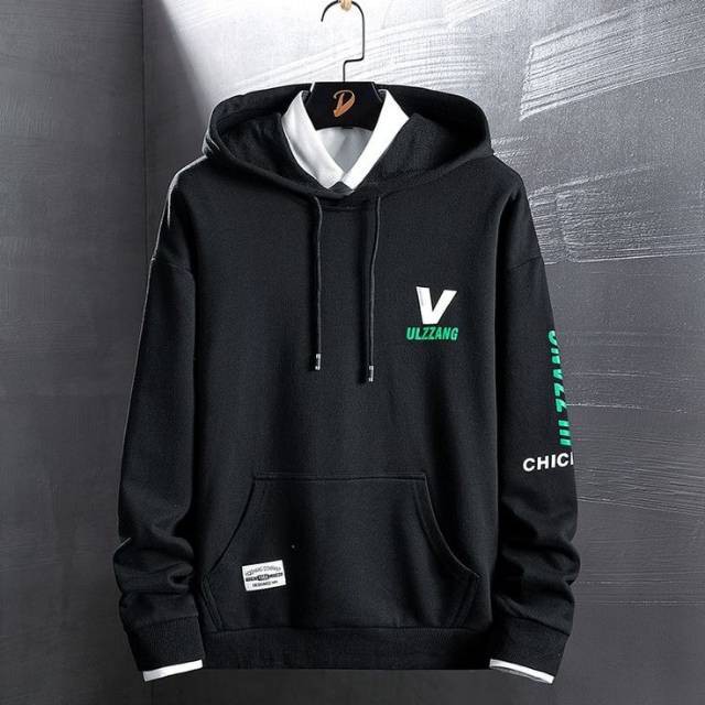 V ULZZANG HOODIE SWEATER COWO TERMURAH Grosir Jaket