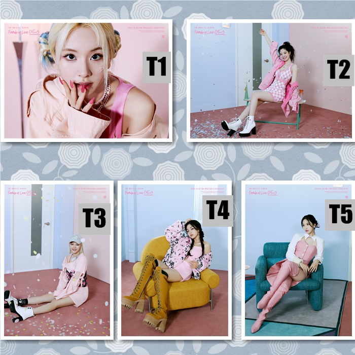 Poster TWICE / TWICE Poster Collection - Poster kpop murah - formula of love Explosion ver