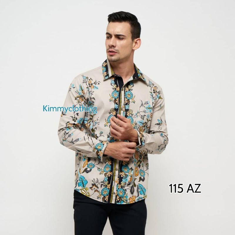 KEMEJA BATIK 115 AZ-P (LENGAN PANJANG)