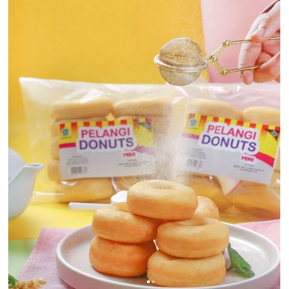 

Donat Pelangi Donuts isi 10