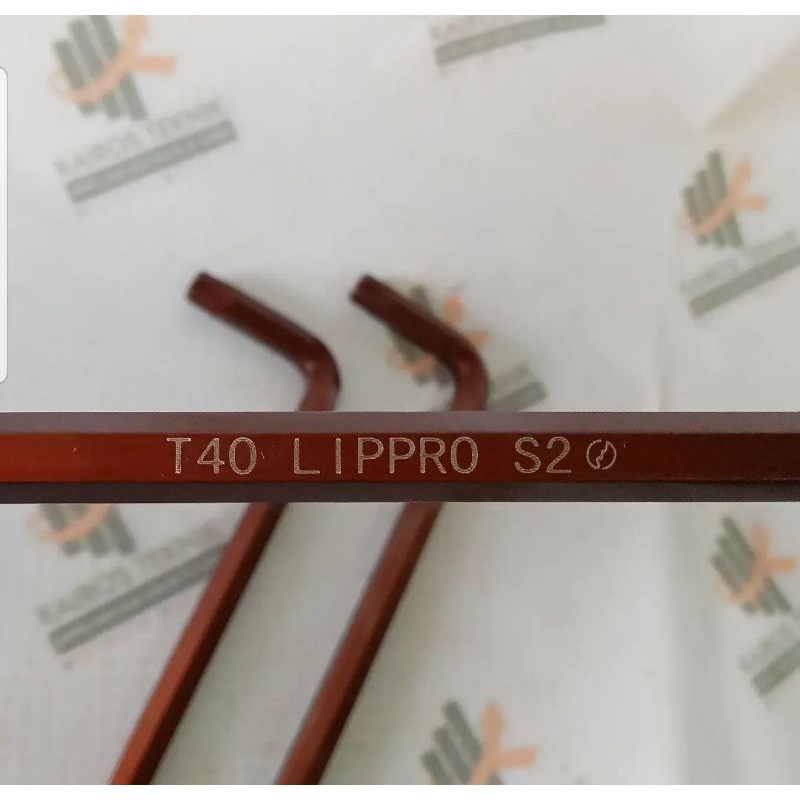 Lippro Kunci T40 Panjang **Kunci T40 Tanpa Lubang** Ori Murah