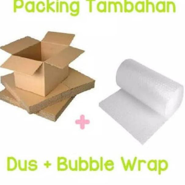 

Promo Tergila| PACKINGAN TAMBAHAN DUS + BUBBLE WRAP MENGHINDARI BARANG RUSAK / PECAH ♬