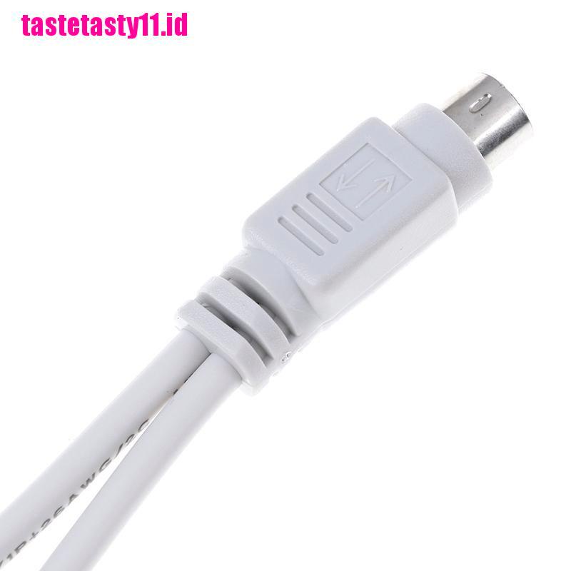 Kabel adapter splitter PS2 1 Ke 2 Untuk mouse keyboard IC card reader laser