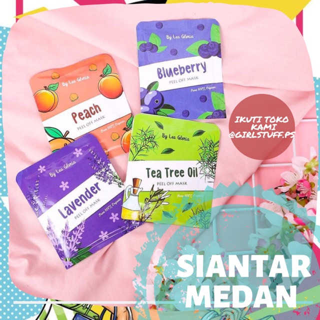 GSP 15 GRAM PEEL OFF MASK MASKER BY LEA GLORIA SIANTAR MEDAN