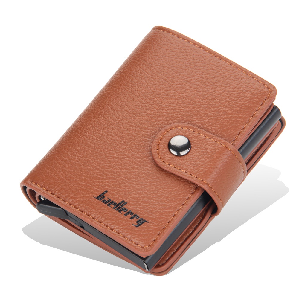 BAELLERRY K9148 Dompet Kartu Pria Kulit Card Wallet WK-SBY