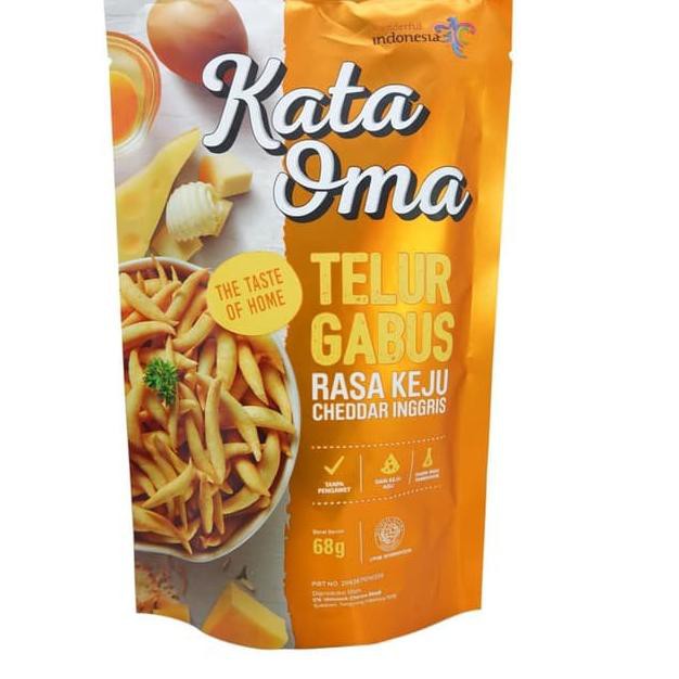 

[COD] Kata Oma Telur Gabus Varian Keju - 68gr