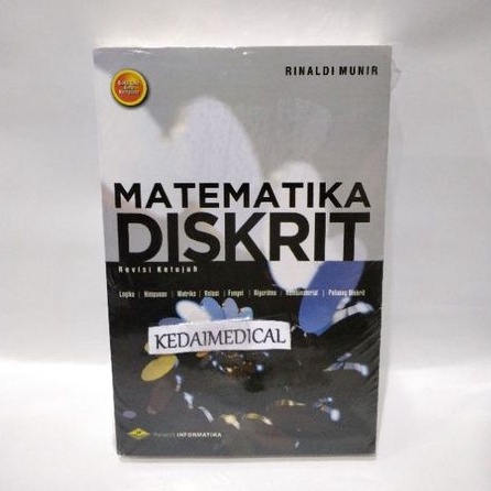 BUKU MATEMATIKA DISKRIT EDISI 7 Th.2020 RENALDI MUNIR TERMURAH LARIS