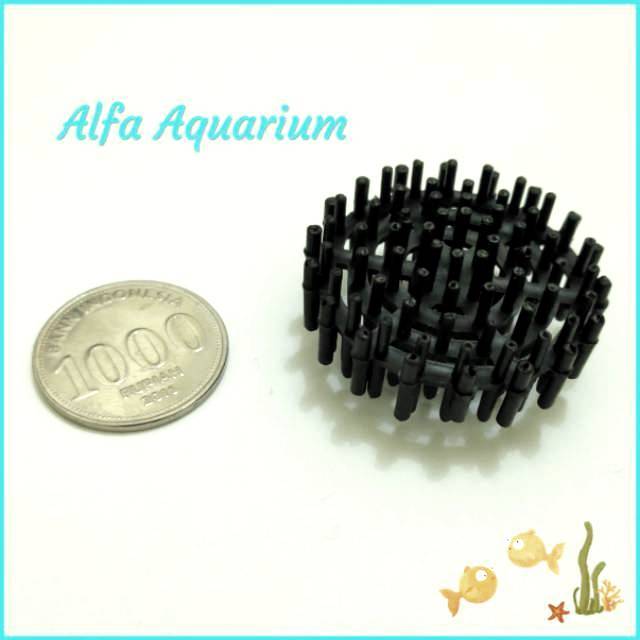 BIOBALL RAMBUTAN / 7 Butir / Filter Kolam Ikan / Aquarium / Bio Ball TERMURAH / Media Filter Kecil :