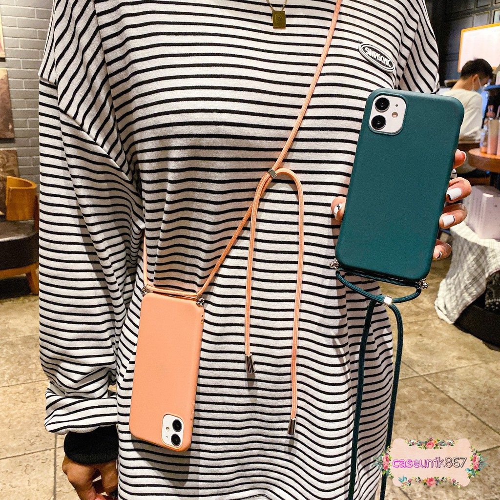 SOFTCASE SLINGCASE TALI LANYARD CANDY SAMSUNG M30S M21 M30 CS1322