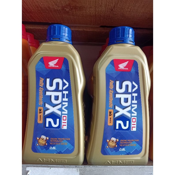 OLI MATIC SPX2 SPX 2 0.8L SCOOTER OIL KEMASAN BARU ASLI ORI HGP AHM