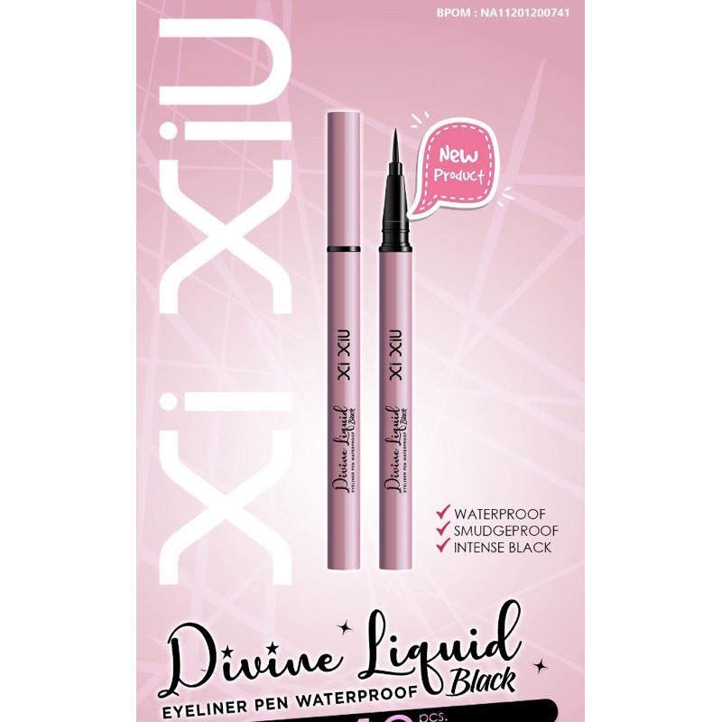 Jual XI XIU DIVINE LIQUID EYELINER PEN/SPIDOL(SATUAN) Shopee Indonesia