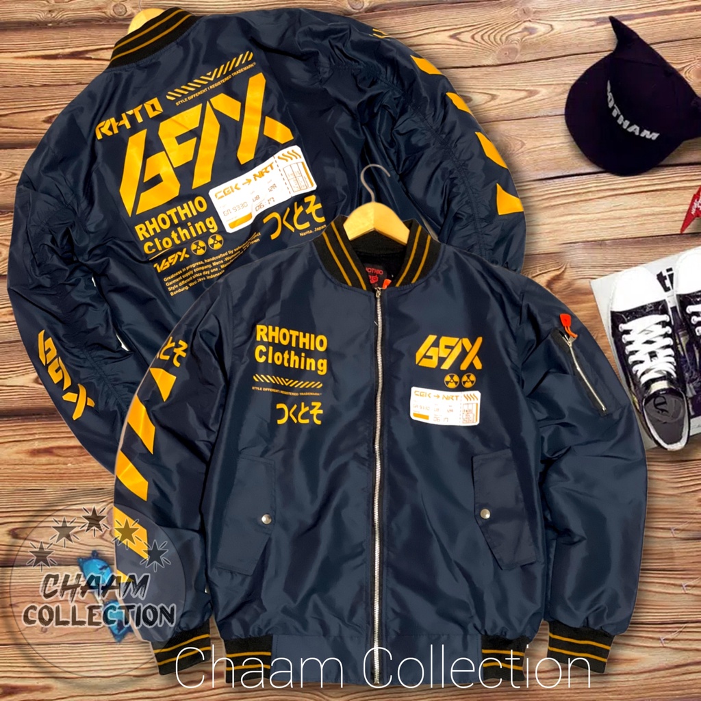 Best Seller Jaket Bomber Parasut Taslan ZN Super|Bomber Sablon|Bomber Varsity|Jaket Varsity Parasut|Sukajan Sablon