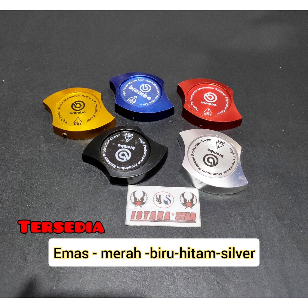 RADIATOR CAP TUTUP RADIATOR  FULL CNC NMAX AEROX PCX VARIO CBR