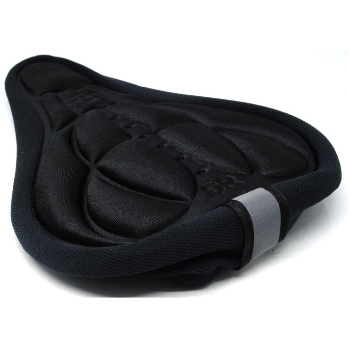 Sadel Sepeda Sporty Silicone &amp; Sponge - Black