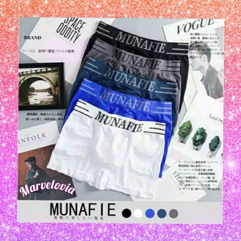 CELANA DALAM BOXER MUNAFIE PRIA / UNDERWEAR MEN