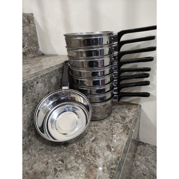 Panci Susu Stainless Untuk Mie / Masak Air Diameter 16 cm
