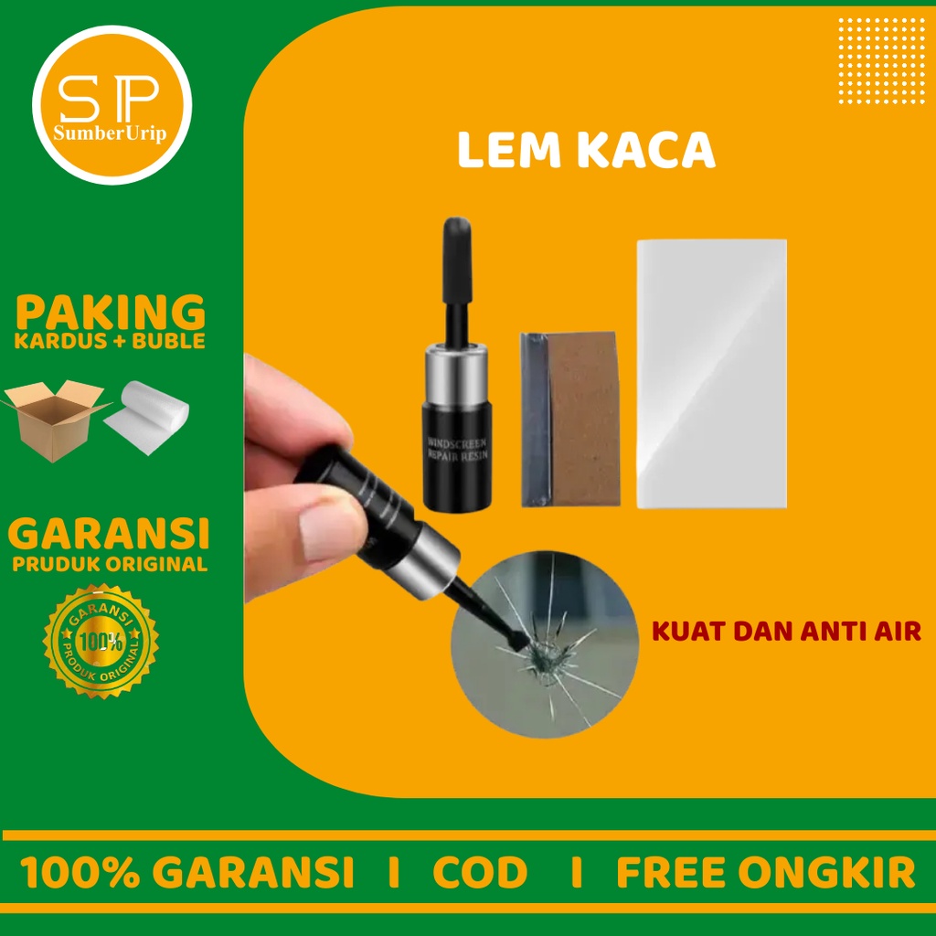 Lem Perekat Kaca Mobil LCD HP Retak Pecah Ampuh Kuat anti bocor