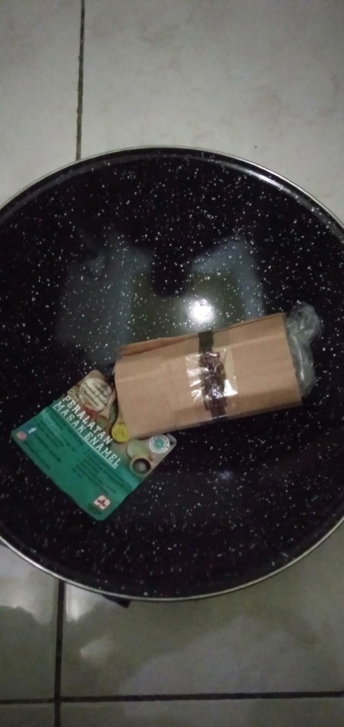 Wajan Royal Marble  Enamel 35 Cm Panda Maspion