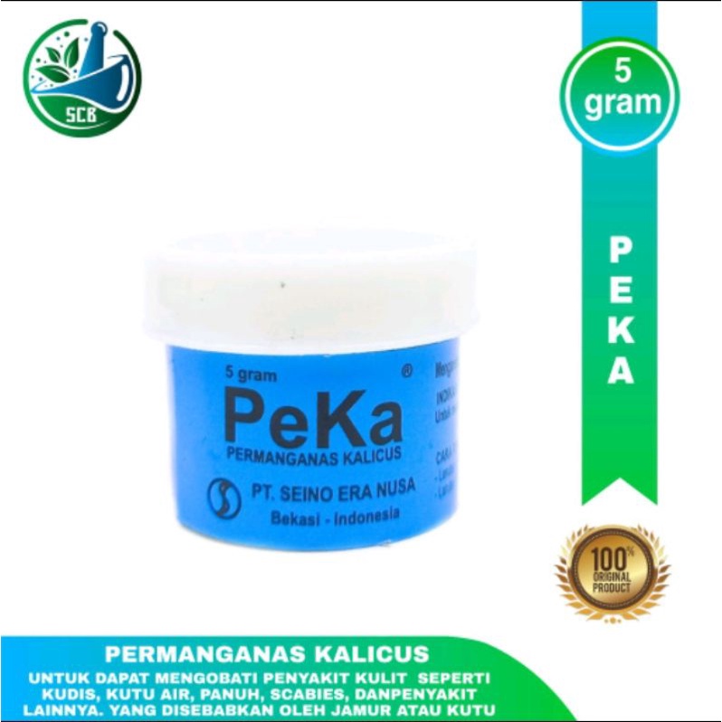Peka 5gram / Bubuk Peka / Sebuk PK Obat Kulit Gatal Jamur Cacar