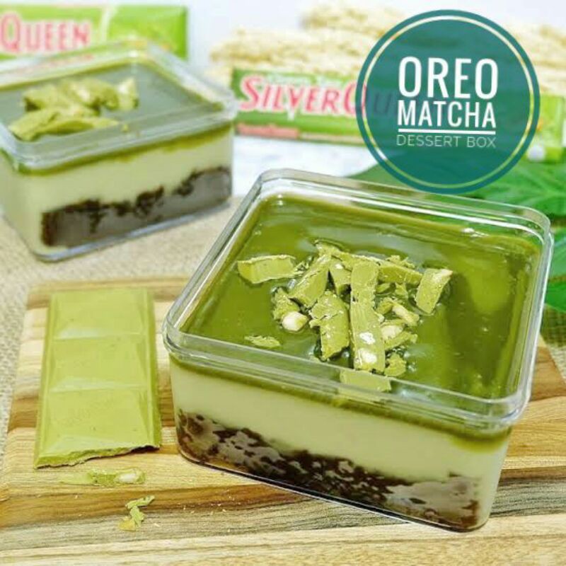 

dessert box oreo matcha