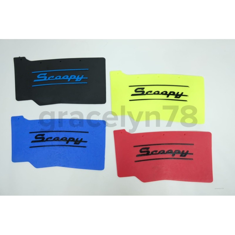 mudflap Mud Flap Scoopy New Warna Pelindung Lumpur ScoopyNew  FOURSIX_46