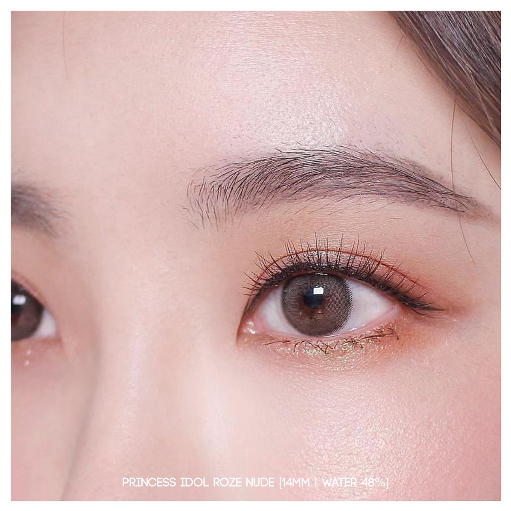 MIKHAYLOVESHOP Softlens Idol Roze Nude (Brown) | EOS Princess